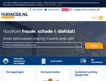 Tablet Screenshot of navacqs.nl